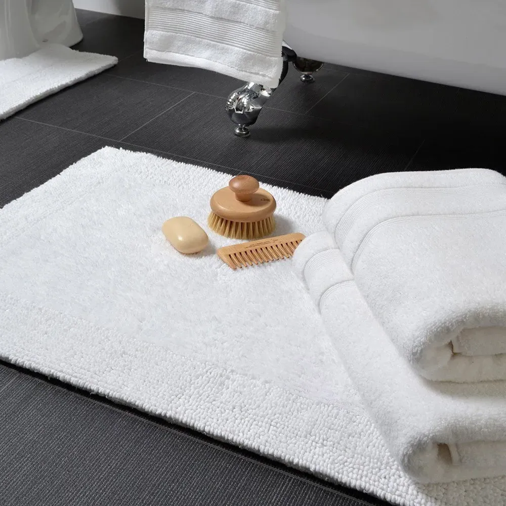 Zero Twist Egyptian Cotton Bath Sheet - White