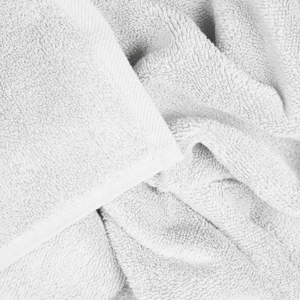 Zero Twist Egyptian Cotton Bath Sheet - White