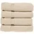Zero Twist Egyptian Cotton Face Cloth 4 Pack - Cream