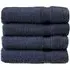 Zero Twist Egyptian Cotton Face Cloth 4 Pack - Navy