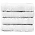 Zero Twist Egyptian Cotton Face Cloth 4 Pack - White