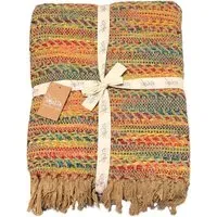 Banjara Traveller Throw - Multi, Cotton Acrylic
