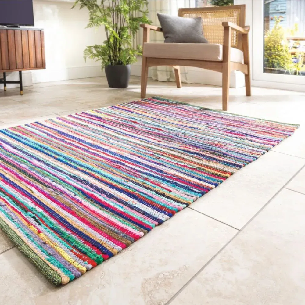 Chindi Recycled Rag Rug - Multi