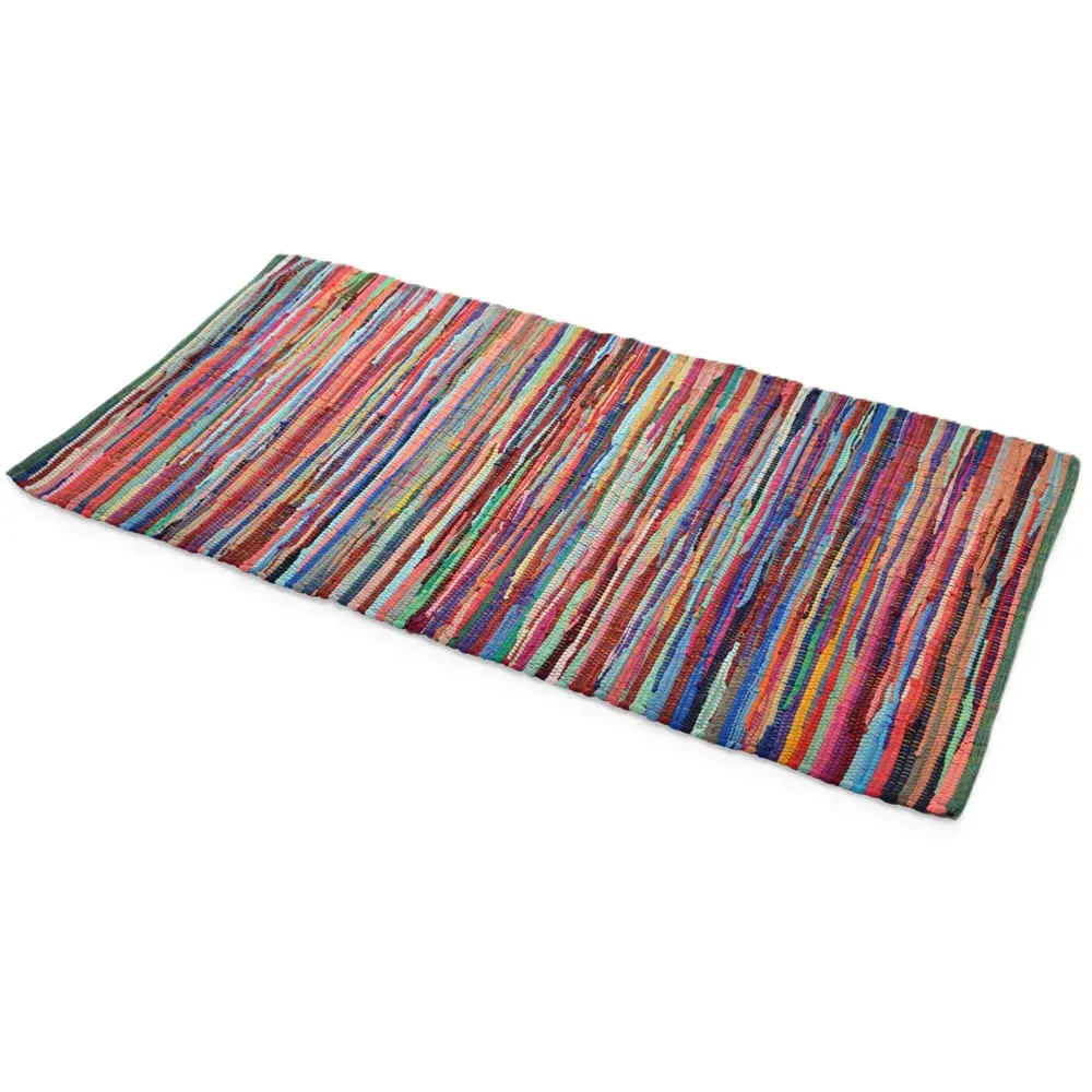 Chindi Recycled Rag Rug Runner - Multi