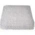 Hotel Large Waffle Throw Blanket - Grey