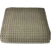 Hotel Waffle Throw Blanket - Green
