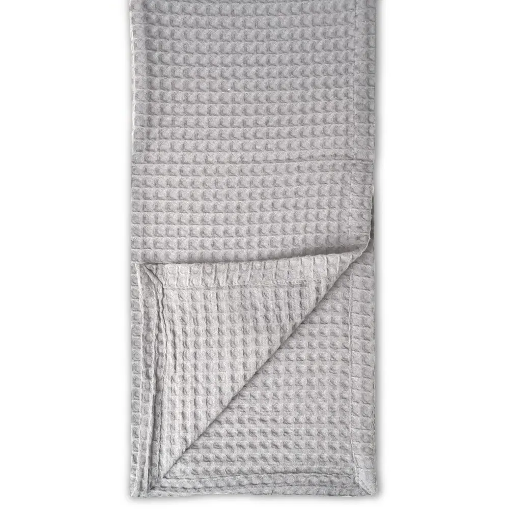 Hotel Waffle Throw Blanket - Grey