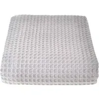 Hotel Waffle Throw Blanket - Grey
