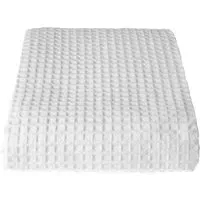 Hotel Waffle Throw Blanket - White