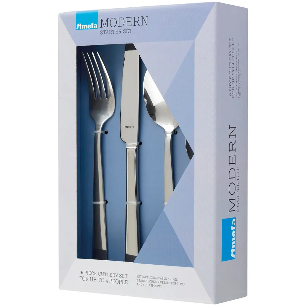 Bliss 16 Piece Cutlery Set - Silver