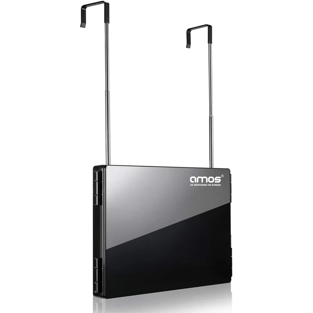 3 Way Trifold Mirror - Black