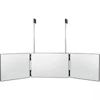 3 Way Trifold Mirror - Black