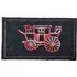 Garden Decor Carriage Coir Door Mat - Black