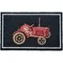 Garden Decor Tractor Coir Door Mat - Black