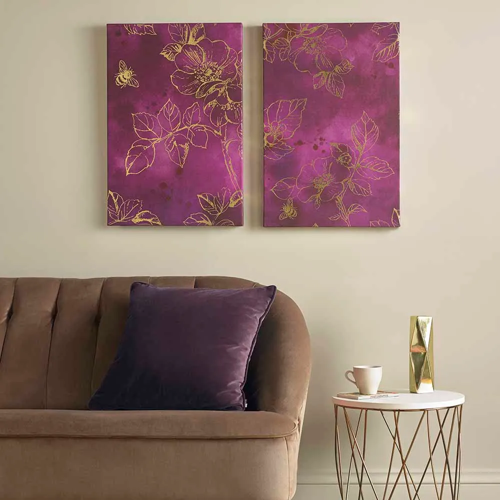 Mulberry Trail Set of 2 Canvas Wall Art - Multi