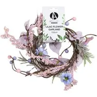 Flower Garland - Lilac