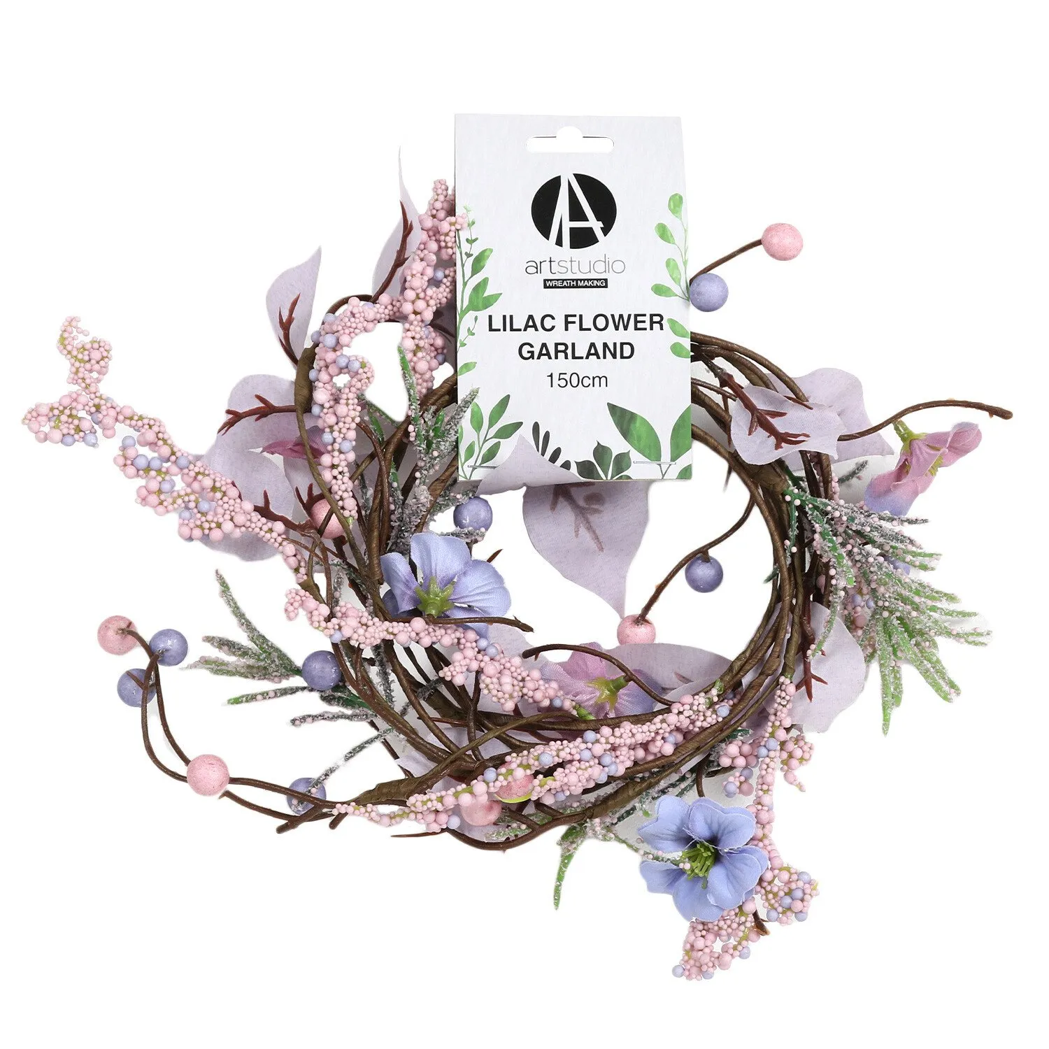 Flower Garland - Lilac image