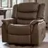Almeira Electric Riser Recliner Chair with Massage - Brown