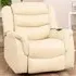 Almeira Electric Riser Recliner Chair with Massage - Cream