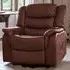 Almeira Electric Riser Recliner Chair with Massage - Red