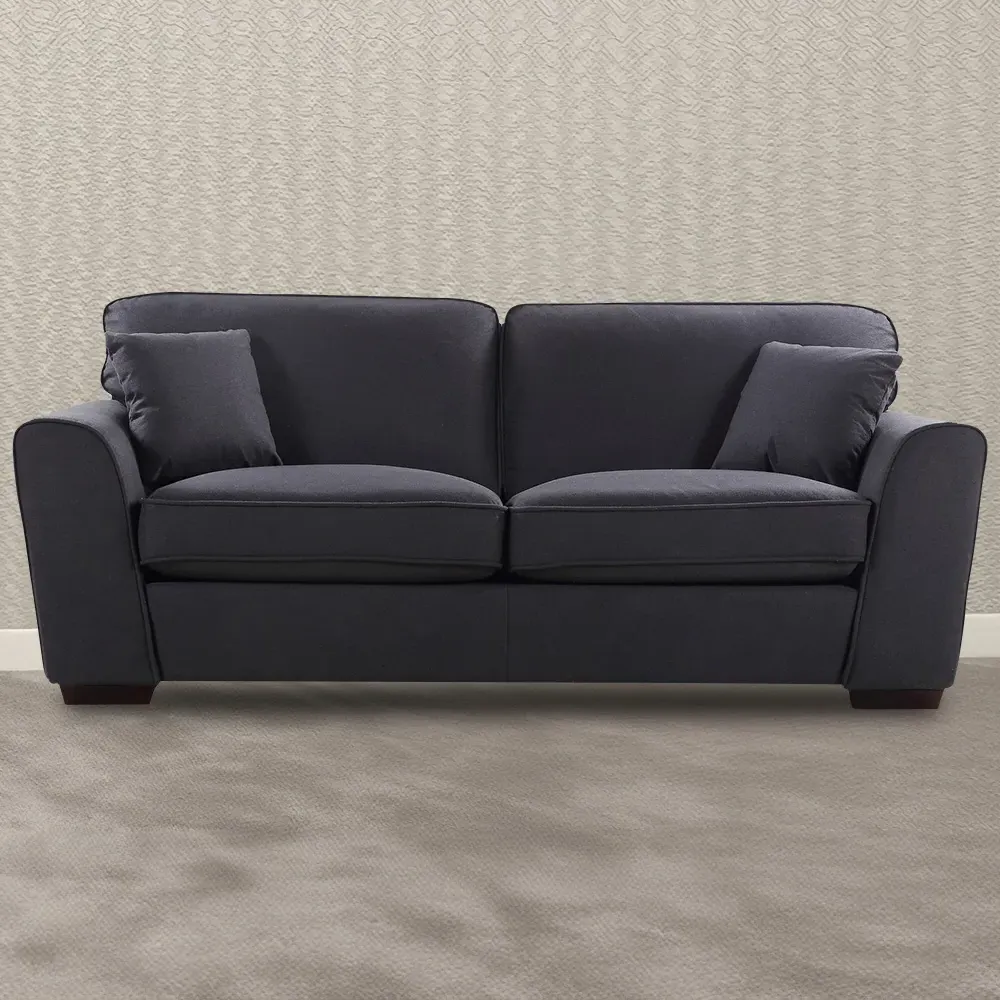 Chelsea 3-Seater Sofa - Charcoal, Fabric image