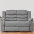 Colfax 2-Seater Recliner Sofa - Light Grey