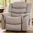 Colfax Electric Recliner Chair with Massage and Heat - Light Grey