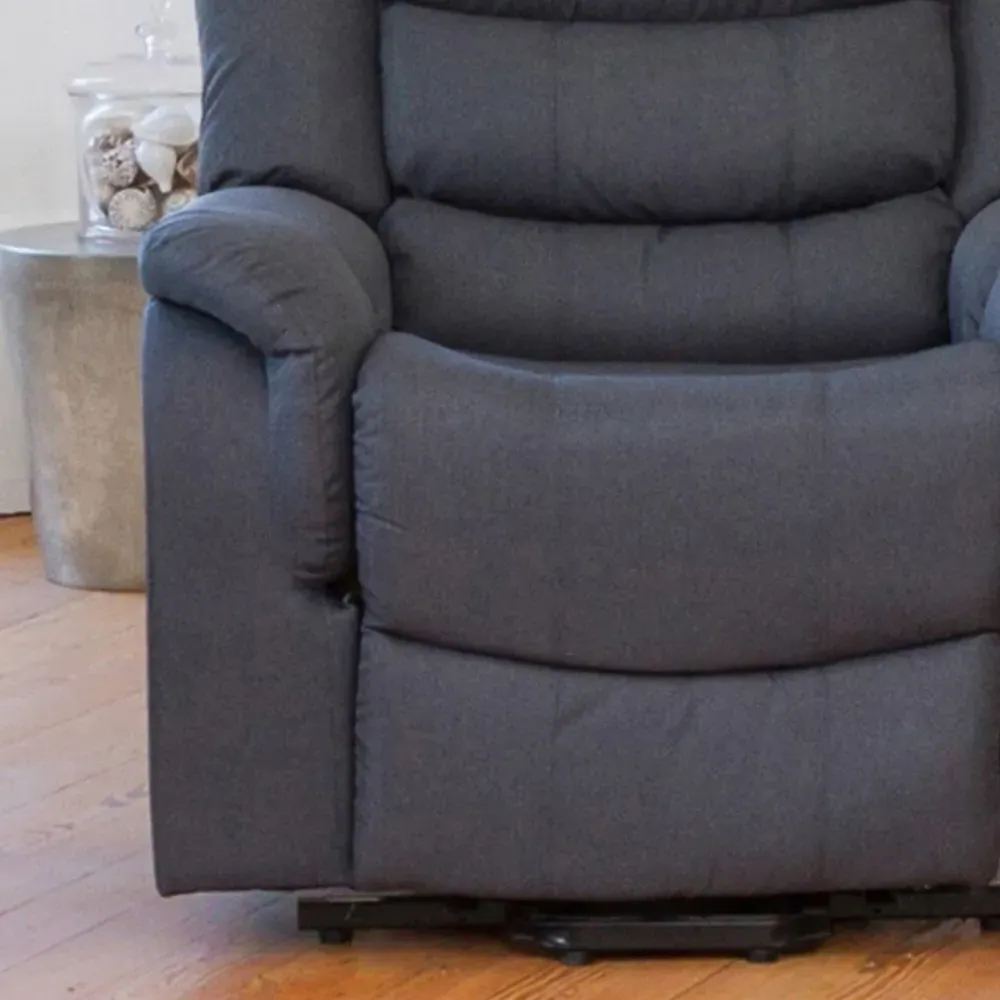 Colfax Manual Recliner Armchair - Dark Grey