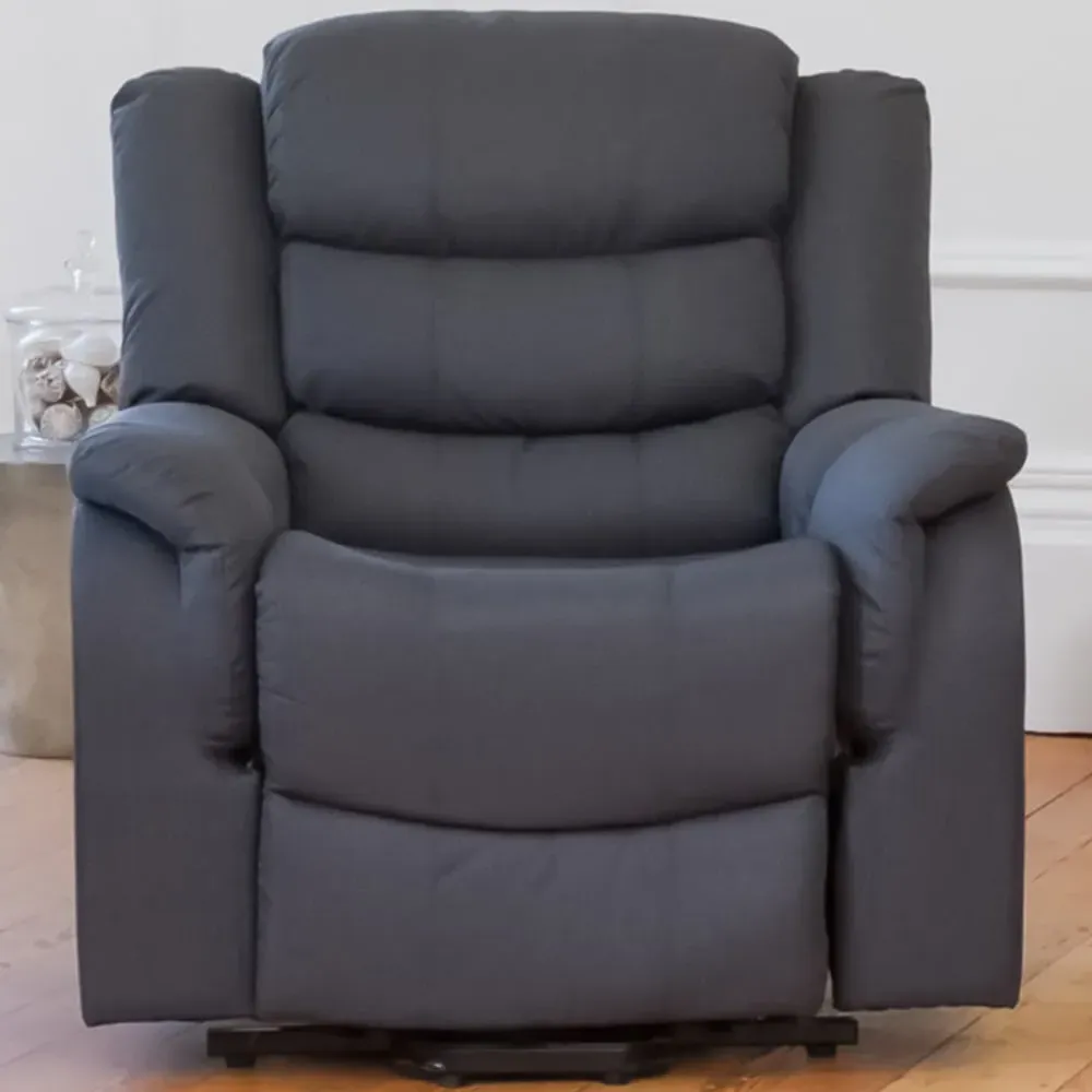 Colfax Manual Recliner Armchair - Dark Grey image