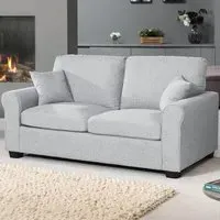 Dawson 2-Seater Sofa Bed with Pull-Out - Grey, Fabric