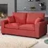 Dawson 2-Seater Sofa Bed with Pull-Out - Red, Fabric