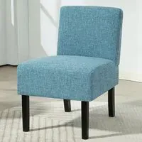 Elara Fabric Accent Chair - Teal