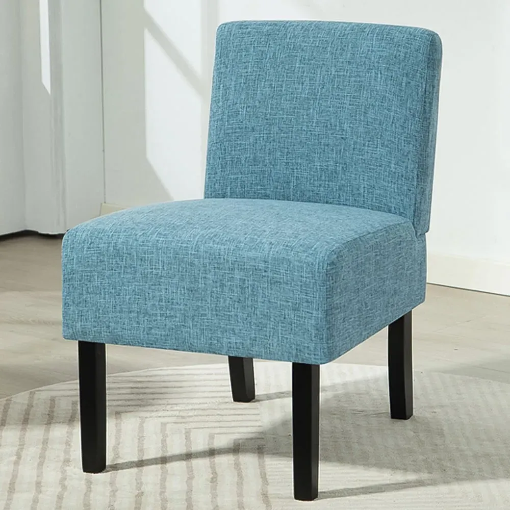 Elara Fabric Accent Chair - Teal