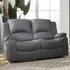 Glendale 2-Seater Electric Recliner Sofa - Grey, Bonded Leather