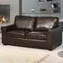 Lauderdale 2-Seater Sofa Bed with Pull-Out - Brown, Bonded Leather