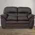 Leverton 2-Seater Sofa - Brown, Bonded Leather