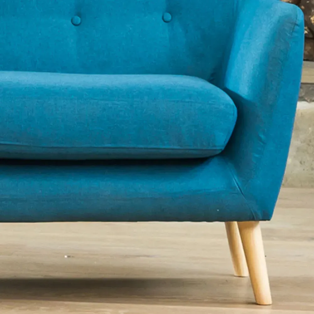 Lynwood 3-Seater Sofa - Teal, Fabric