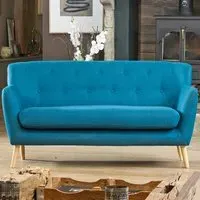 Lynwood 3-Seater Sofa - Teal, Fabric