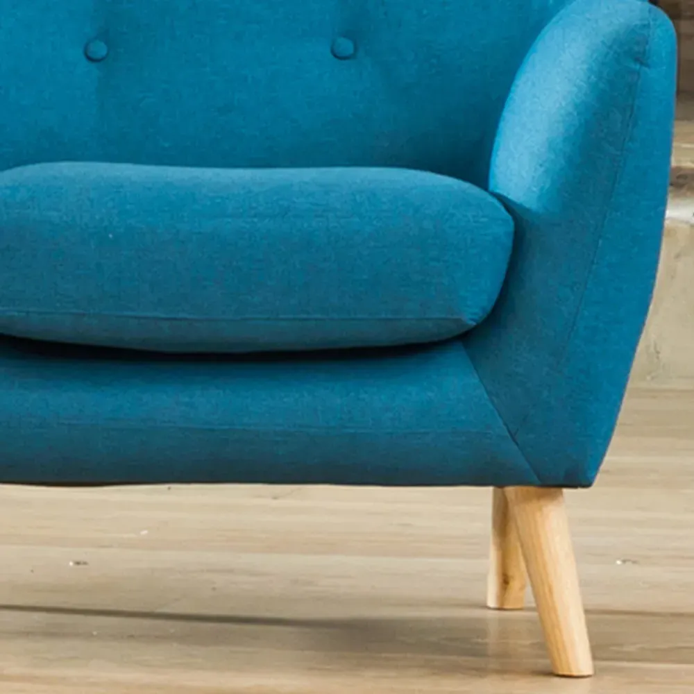 Lynwood Fabric Armchair - Teal