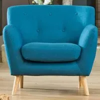 Lynwood Fabric Armchair - Teal