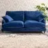 Mackenzie 3-Seater Sofa - Blue, Velvet
