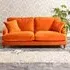 Mackenzie 3-Seater Sofa - Orange, Velvet