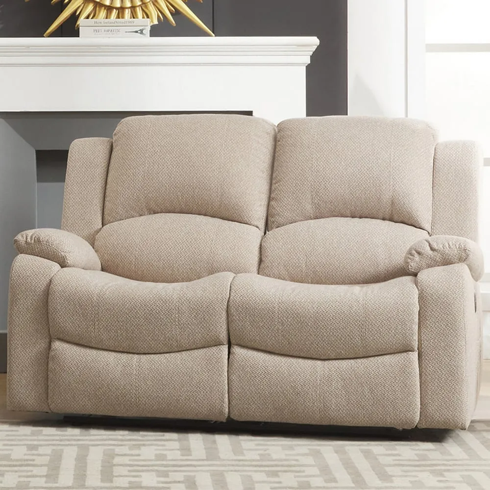 Marldon 2-Seater Electric Recliner Sofa - Cream