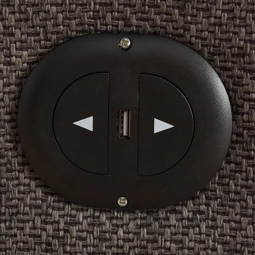 Marldon 2-Seater Electric Recliner Sofa - Dark Grey