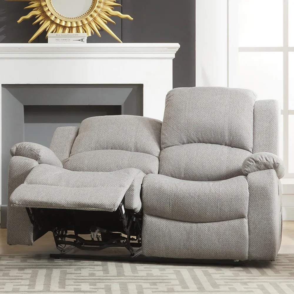 Marldon 2-Seater Electric Recliner Sofa - Light Grey