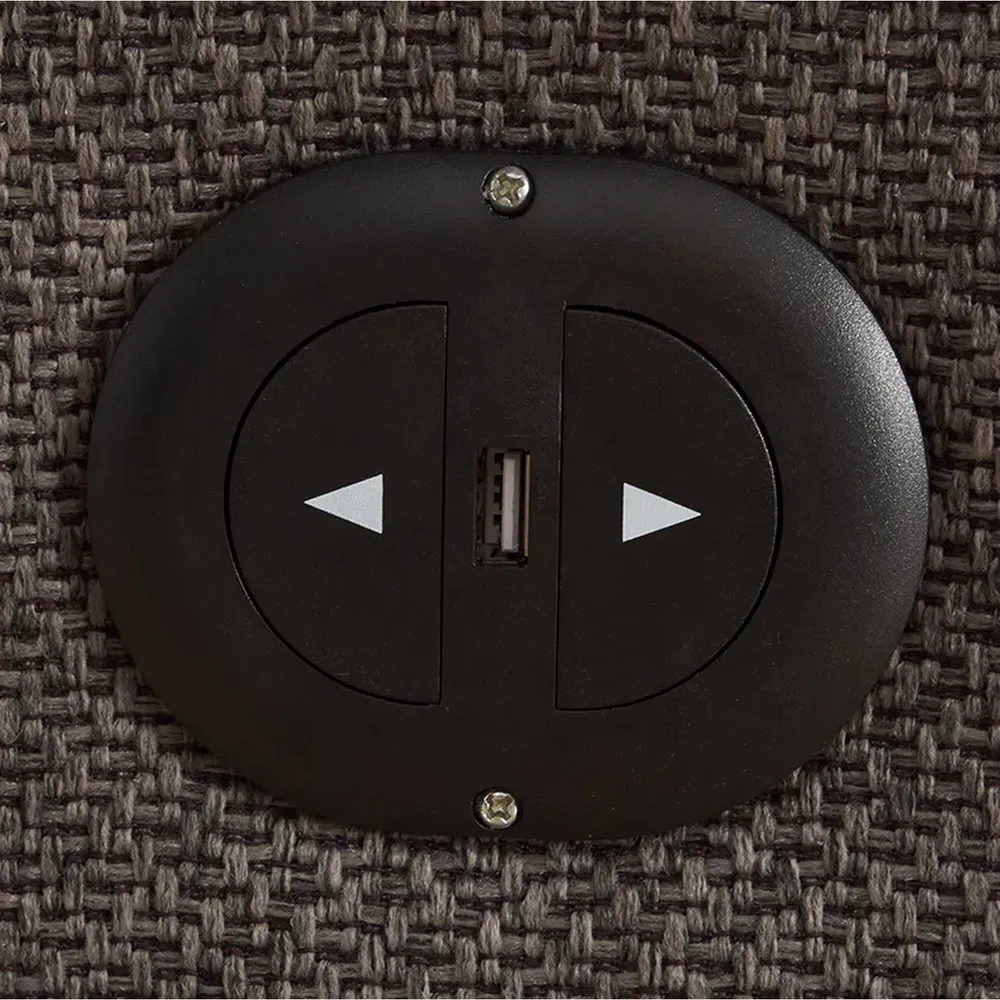 Marldon 3-Seater Electric Recliner Sofa - Dark Grey