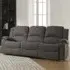 Marldon 3-Seater Electric Recliner Sofa - Dark Grey