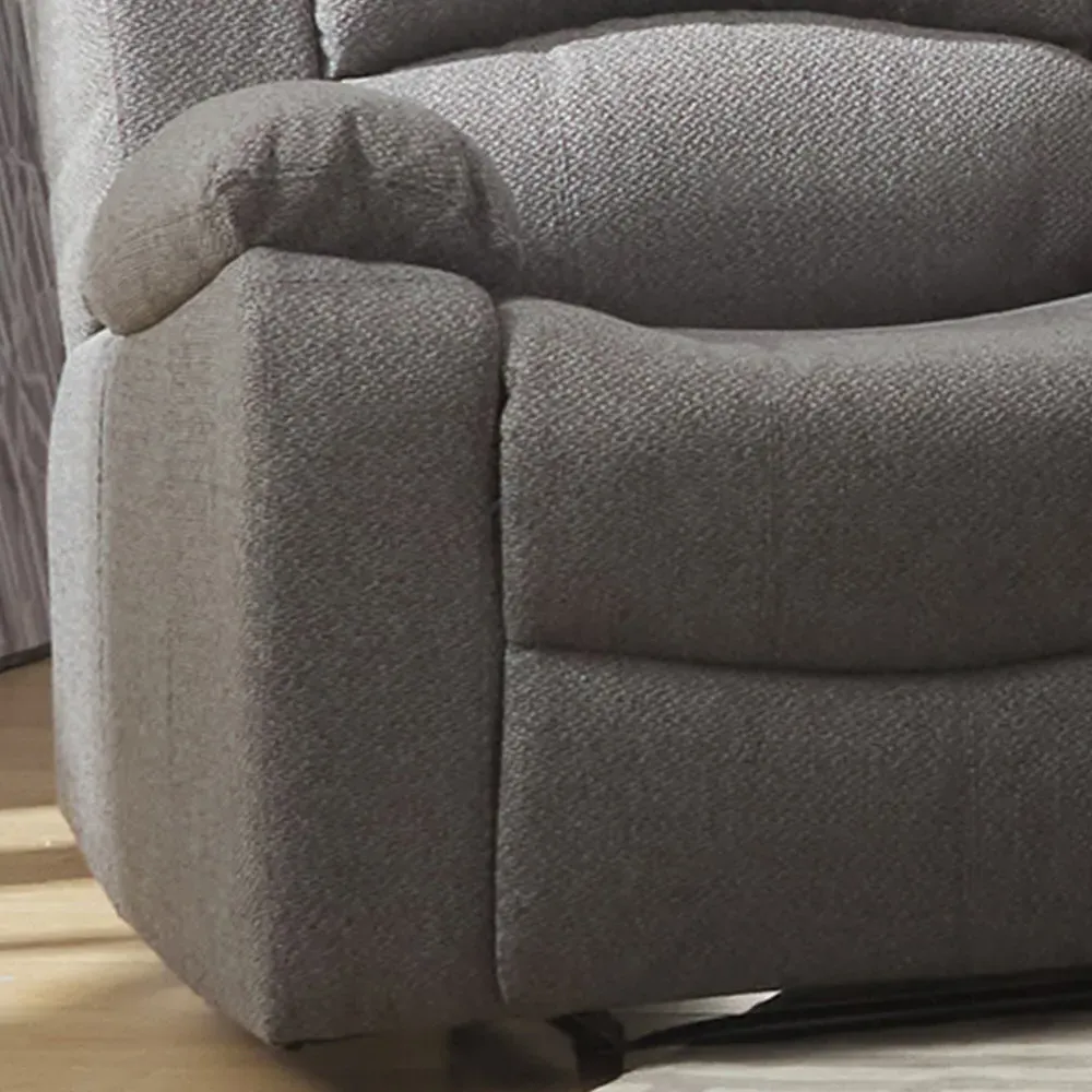 Marldon Single Seater Manual Recliner Sofa - Dark Grey