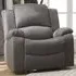 Marldon Single Seater Manual Recliner Sofa - Dark Grey
