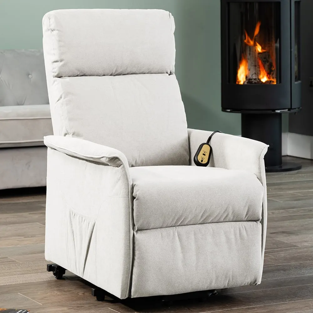 Milan Stone Recliner Chair - Grey image
